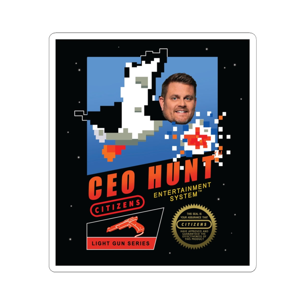 The HUNT Sticker