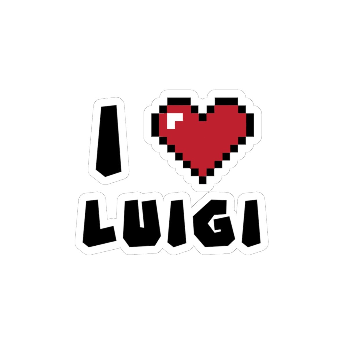 The LOVE Vinyl Sticker