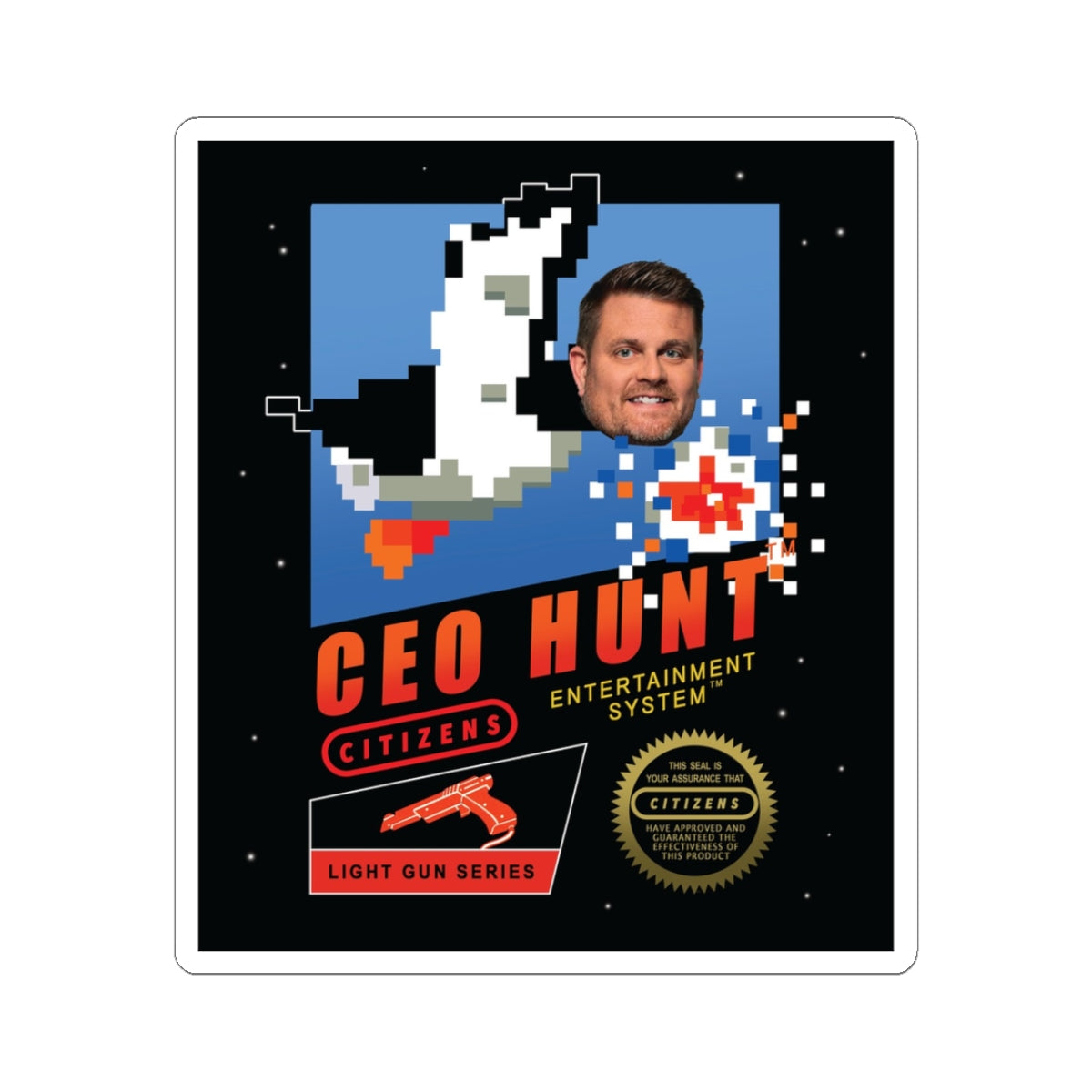 The HUNT Sticker